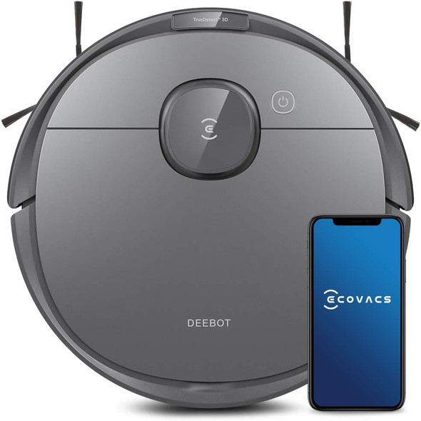 Ecovacs Deebot Ozmo T8 Robot Vacuum Mop Cleaner Precise DLX11-45 - Grey