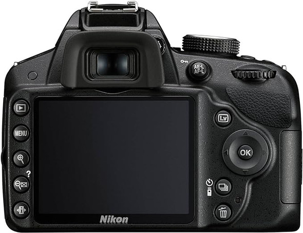 Nikon D3200 Digital SLR Camera NKD3200RB Black - Body Only