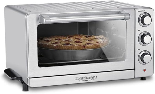 Cuisinart TOB-60N Toaster Oven Broiler with Convection - Stainless Steel SILVER