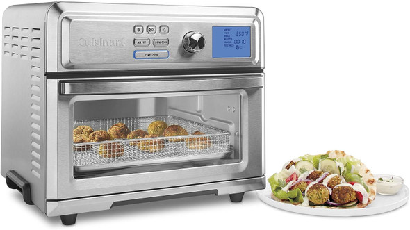 Cuisinart Air Fryer Toaster Oven 1800 Watt, Stainless Steel TOA-65 - Silver