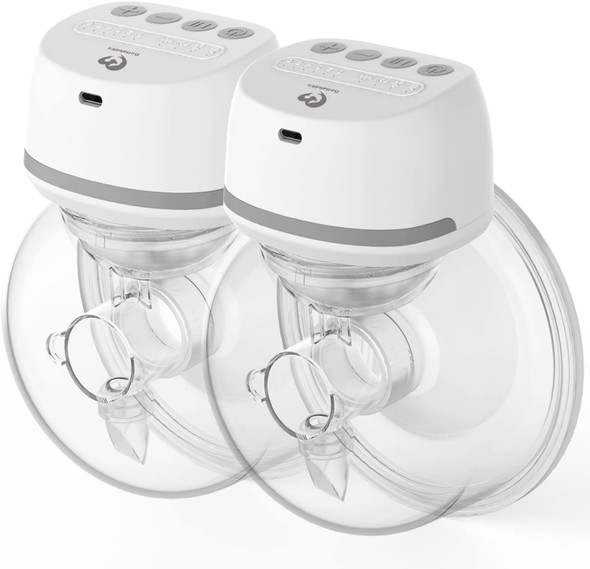Bellababy Wearable Breast Pumps Hands Free Low Noise 2PCS