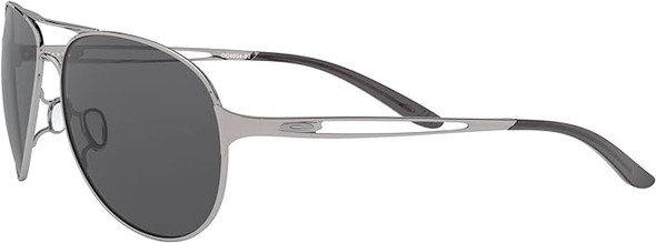 OAKLEY Caveat Sunglasses OO4054 - Polished Chrome Lenses/Grey Frame OAKLEY Caveat Sunglasses OO4054 - Polished Chrome Lenses/Grey Frame