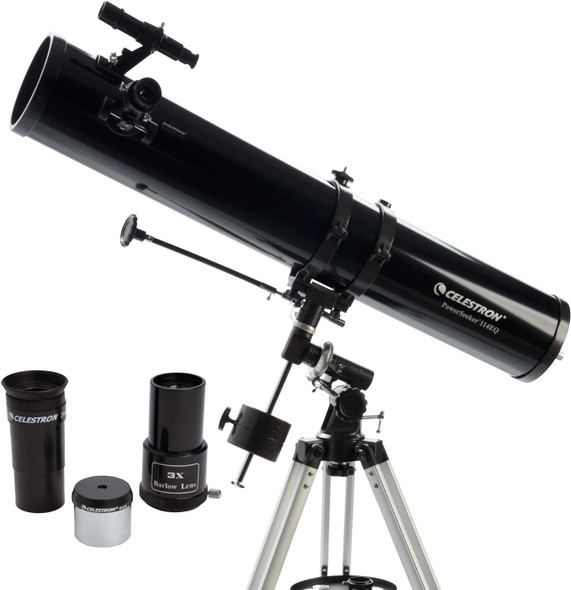 Celestron PowerSeeker 114EQ Manual German Equatorial Telescope, 114mm Aperture Celestron PowerSeeker 114EQ Manual German Equatorial Telescope, 114mm Aperture