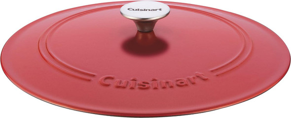 Cuisinart Cast Iron, 7 Quart - PEONY PINK