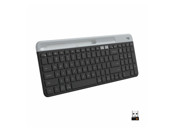Logitech K585 Wireless Keyboard - English - Graphite - Slim