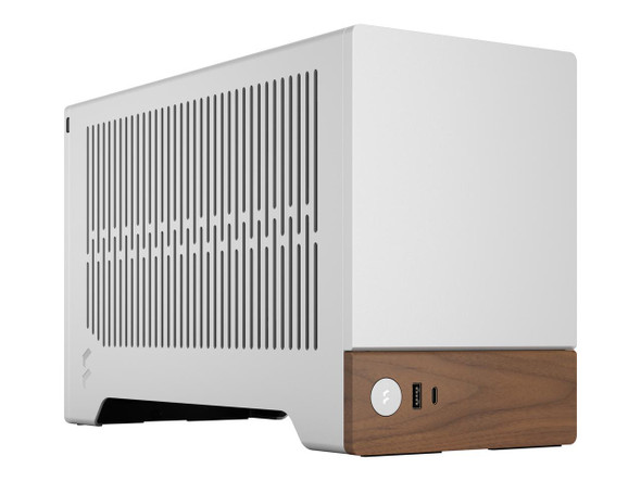 Fractal Design Terra Silver Mini-ITX Small Form Factor PC Case with PCIe 4.0