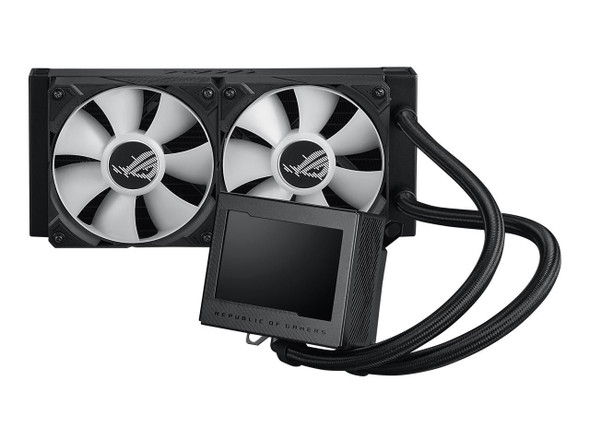 ASUS ROG Ryujin III 240 ARGB all-in-one liquid CPU cooler with 240mm radiator.