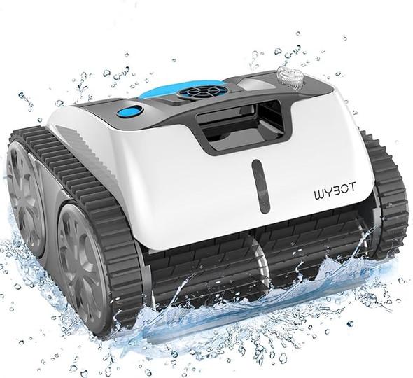 WYBOT Osprey 700 Cordless Robotic Pool Cleaner WY100 - Black/White