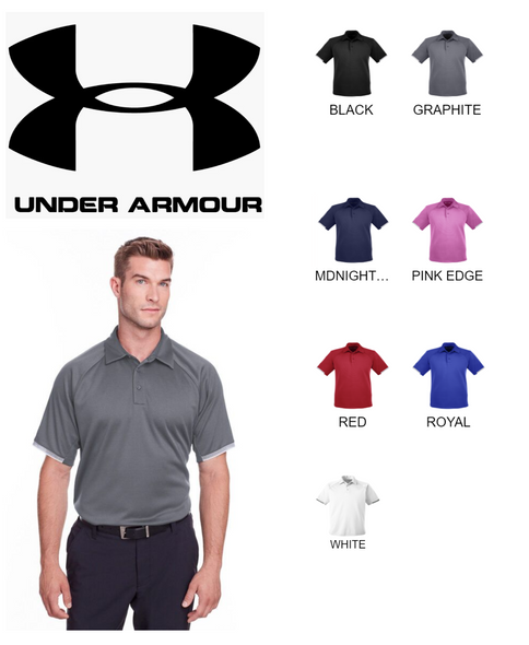 Under Armour 1343102 Men's Corporate Rival Polo New