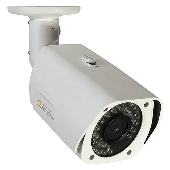Q-See 3MP High Definition IP Bullet Security Camera QCN8012B - White