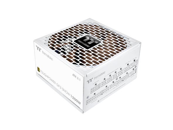 Thermaltake Toughpower GF3 1200W; ATX 3.1; x2 Native PCIe 5.1 12V-2x6; Flat