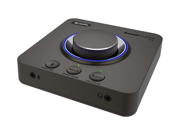 Creative Sound Blaster X4 Hi-Res 24bit/192kHz External USB DAC and Amp Sound