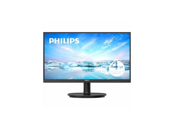 Philips V-line 221V8L 22" Class Full HD LED Monitor - 16:9 - Textured Black -