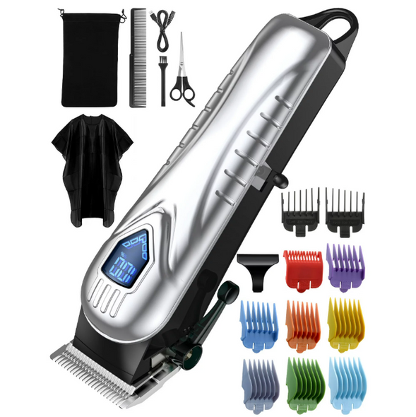 ATMOKO Hair Clippers Cordless 17Pcs Mens 10 Color Combs AMBY094AS