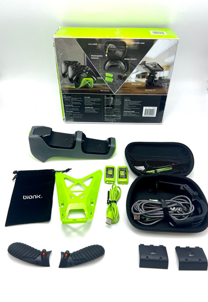 BIONIK Pro Kit+ for Xbox Series XS - Dual Charger, 2x Battery, Phone Holder