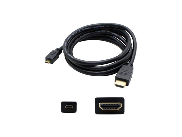 AddOn - Accessories 3ft (30cm) HDMI to Micro-HDMI Adapter Cable - Male to Male