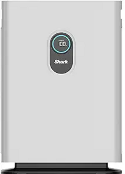 Shark HE401 Air Purifier Advanced Odor Lock Cover 1,000 Sq. Ft NO REMOTE - White