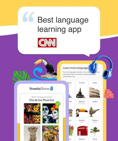 Rosetta Stone Learn Spanish| Lifetime Access | PC/Mac/iOS/Android [Online Code]