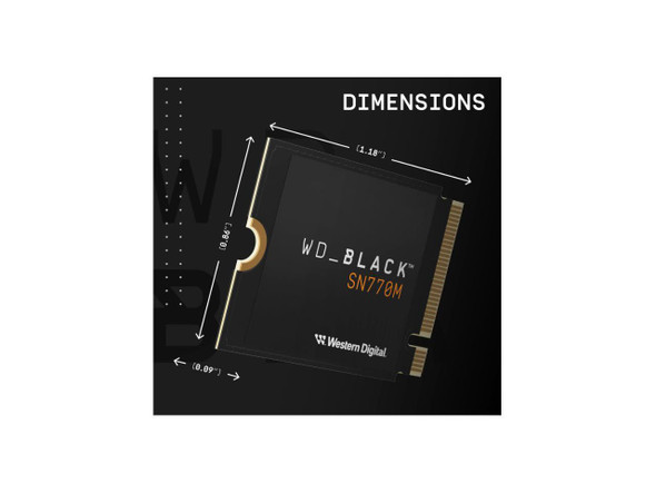 WD_BLACK 1TB SN770M M.2 2230 NVMe SSD for Handheld Gaming Devices, Speeds up to