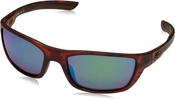 COSTA Del Mar Whitetip - Green Mirrored Polarized 580g/Matte Retro Tortoise