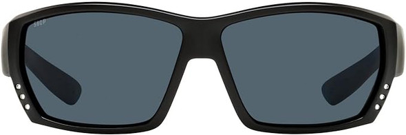 Costa Del Mar Tuna Alley 06S9009 - GRAY 580P (Lenses) /MATTE BLACK (Frame)