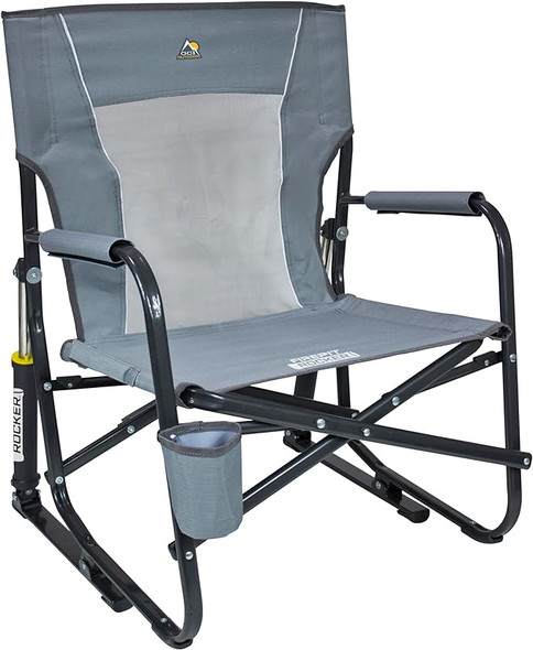 GCI Outdoor Rocker Camping Chair GCI-60565 - Grey