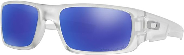 OAKLEY Oo9239 Crankshaft Sunglasses - Violet Iridium Polarized/Matte Clear