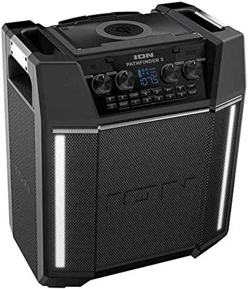 For Parts: ION Pathfinder 3 Bluetooth Portable Speaker IPA117C - Black - NO POWER