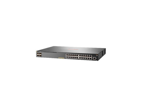 HPE Aruba Networking 2930F 24G PoE+ 4SFP Switch | JL261A