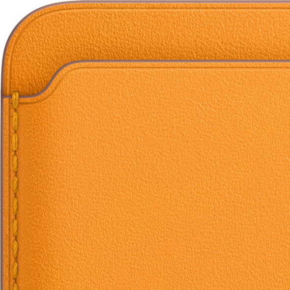 Apple iPhone Leather Wallet with MagSafe MHLP3ZM/A - California Poppy