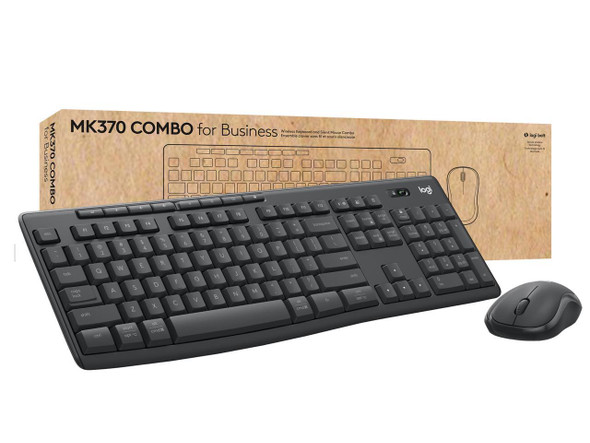 Logitech MK370 Combo for Business Wireless Keyboard and Silent Mouse 920011887