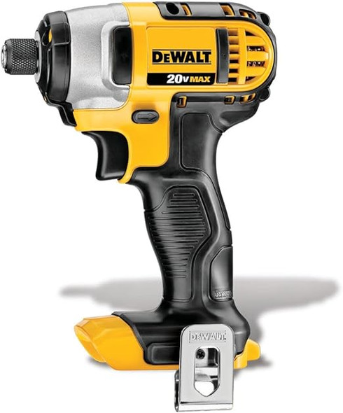 DEWALT 20V MAX Impact Driver 1/4-Inch Tool Only DCF885B - Yellow