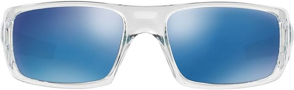 Oakley Crankshaft Rectangular Sunglasses OO9239-04 - ICE IRIDIUM/POLISHED CLEAR