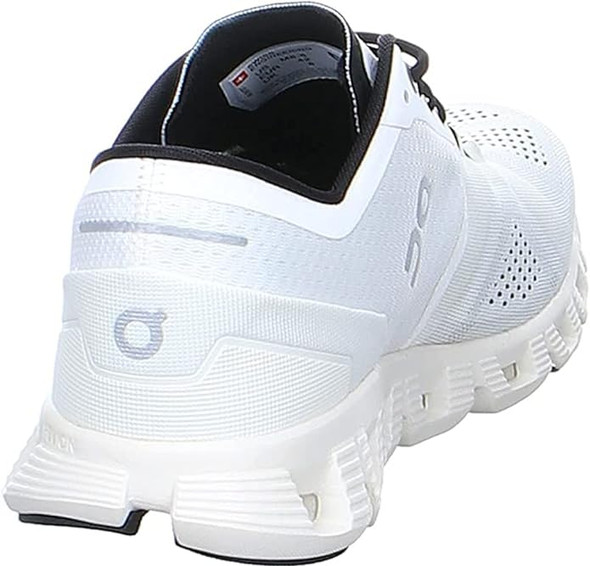40.99707 On Running Men's Cloud Sneakers WHITE/BLACK 8.5