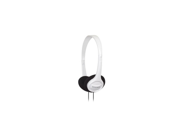 Koss KPH7 On-Ear Portable Stereo Headphones, White
