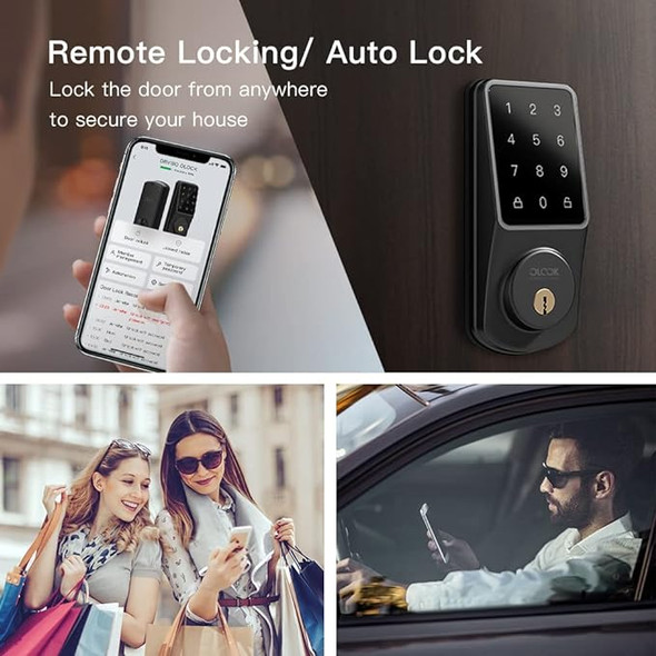 ORVIBO WiFi Smart Lock Keyless Entry Electronic Touchscreen Front Door Lock