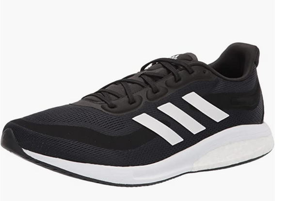 Adidas Men's Supernova Trail Running Shoe Black/White/Halo Silver Size 7.5
