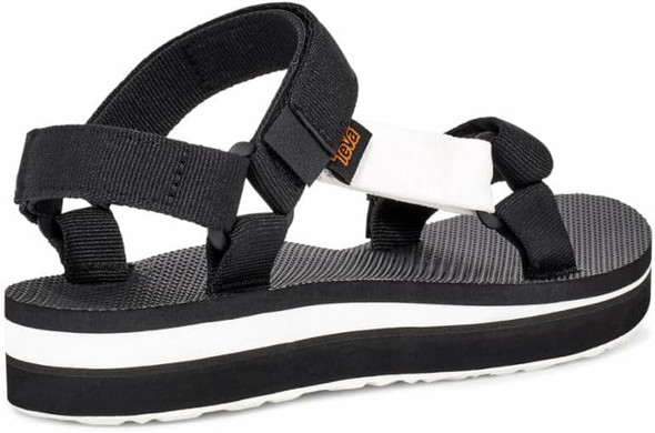 1090969 Teva Midform Universal Womens Black/White Size 9