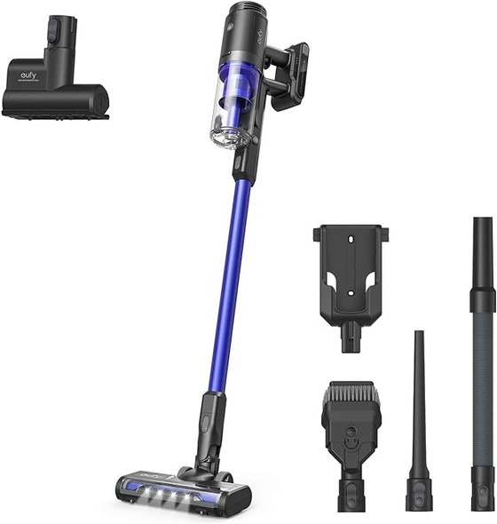 Eufy by Anker, HomeVac S11 Go Cordless Stick Vacuum Cleaner Lightweight- BLACK