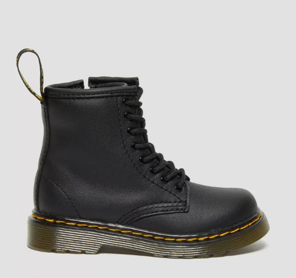 1460 Dr. Martens Unisex 1460 Softy T Leather Black Mens 6