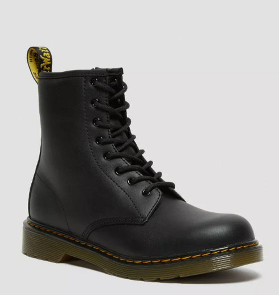 1460 Dr. Martens Unisex 1460 Softy T Leather Black Mens 8