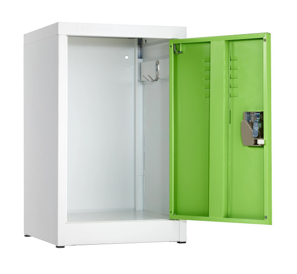 Alpine AdirOffice 1-Tier Steel Locker, 24"H x 15"W x 15"D , ADI629-02-GRN -GREEN