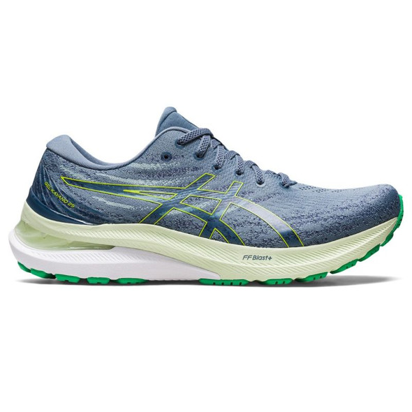 1011B440 Asics Men's GEL-KAYANO 29 -STEEL BLUE/LIME ZEST 8M