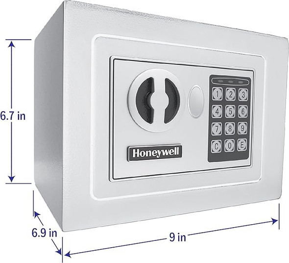 Honeywell Safes & Door Locks 5005W Steel Security Safe with Digital Lock - White