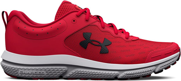 3026175 Under Armour Men's Charged Assert 10 Running Shoe Red/Red/Black 10 3026175 Under Armour Men's Charged Assert 10 Running Shoe Red/Red/Black 10