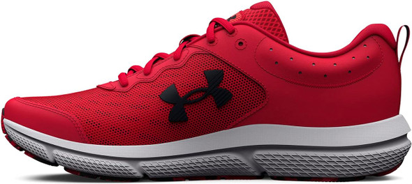 3026175 Under Armour Men's Charged Assert 10 Running Shoe Red/Red/Black 10 3026175 Under Armour Men's Charged Assert 10 Running Shoe Red/Red/Black 10