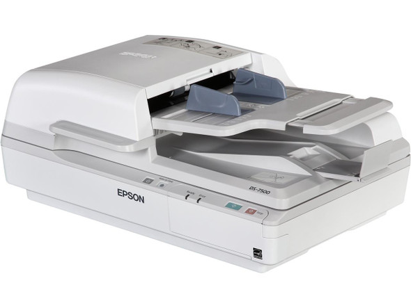 EPSON WorkForce DS-7500 (B11B205321) 48 bit CCD Flatbed: 1200 dpi
ADF: 600 dpi