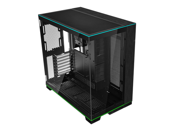LIAN LI O11 Dynamic EVO RGB  Black Aluminum / Steel / Tempered Glass ATX Mid