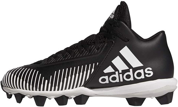 Adidas Men's FBG61 Football Shoe, Black/White/Grey Size 11.5