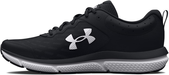 3026179 Under Armour W Charged Assert 10 Women Black/Black/White 8